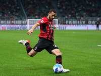 Alessandro Florenzi (AC Milan) in action during the Italian football Serie A match AC Milan vs Venezia FC on September 22, 2021 at the San S...