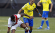 Salvi Sanchez of Cadiz CF during the Liga match between Rayo Vallecano and Cadiz CF at Est...