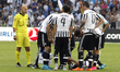 Accident of Sami during the friendly match between Olympique Marseille and Juventus FC  at...