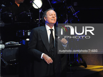 Julio Iglesias in concert at ACL Live at Moody Theater on April 1, 2014 in Austin, Texas. (