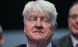 Stanley Johnson awaits Priti Patel's speech on day three of the Conservative Party Confere...