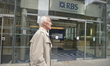 A person passing a branch of the Royal Bank of Scotland in Manchester on Tuesday 4th Augus...