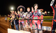 Belle Vue BikeRight Aces  applaud their fans for their support during the SGB Premiership...