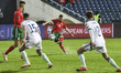 Todor Nedelev of Bulgaria shoots during FIFA World Cup Qatar 2022 qualification group C fo...