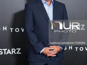 President of Jerry Bruckheimer Television Jonathan Littman arrives at the Los Angeles Special Screening Of STARZ's 'Hightown' Season 2 held...
