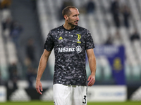 Giorgio Chiellini of Juventus FC during the match between Juventus FC and AS Roma on October 17, 2021 at Allianz Stadium in Turin, Italy. Ju...