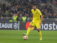 Fernando Costanza of FC Sheriff Tiraspol in action during the UEFA Champions League 2021/22 Group Stage - Group D football match between FC...