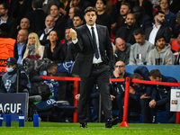 Mauricio POCHETTINO of PSG during the UEFA Champions League, Group A football match between Paris Saint-Germain and RB Leipzig on October 19...