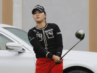 Jee Hyun Ahn of South Korea action on the 1th green during an BMW LADIES CHAMPIONSHIP at BMW International GC in Busan, South Korea. (