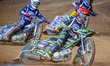 Jye Etheridge  (Red) leads Broc Nicol  (Blue) and Kyle Howarth  (White) during the Peter...