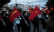 People took place on a protest against racism in the center of Athens, Greece on October 2...