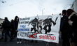People took place on a protest against racism in the center of Athens, Greece on October 2...