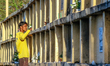 Residents of Antipolo City, Philippines visit the tomb of their loved ones inside cemeteri...
