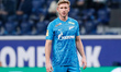 Dmitri Chistyakov of Zenit St. Petersburg looks on during the Russian Premier League match...