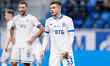 Sebastian Szymanski (R) of Dynamo Moscow looks on during the Russian Premier League match...