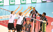 Attack of Marlon Yant #23 (Cucine Lube Civitanova) during the Volleyball Italian Serie A M...
