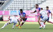 Pierre-Henri Azagoh of Stade Francais in action during the Top 14 match between Stade Fran...