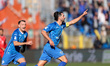 Alessandro Bellemo (Como 1907) celebrates after scoring the 3-0 goal during the Italian Fo...