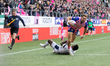 Harry Glover of Stade Francais in action during the Top 14 match between Stade Français Pa...