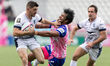 Anthony Bouthier of Montpellier Herault in action during the Top 14 match between Stade Fr...