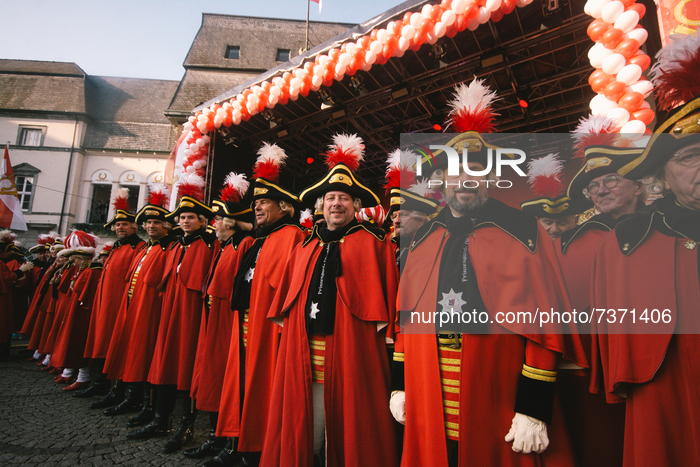 Carnival Opening In Düsseldorf