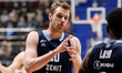 Andrey Zubkov (C) of Zenit gestures during the EuroLeague Basketball match between Zenit S...