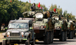 CM 32 armoured vehicles  are deployed to carry out  a shore defense operation as part of a...