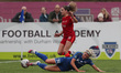  Liverpool's Leanne Kiernan in action with Durham Women's Becky Salicki during the FA Wome...
