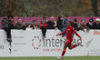 Liverpool's Taylor Hinds celebrates after scoring their second goal  during the FA Women's...