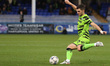 Forest Green's Jordan Moore-Taylor during the Sky Bet League 2 match between Hartlepool Un...