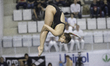 Tania Cagnotto in action at Italian diving finals championship held in Turin, on April 4,...
