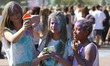 Gdansk, Poland 22nd, August 2015 Festival of colors held in Gdansk. Thousands of young peo...