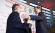 Wolfgang Niersbach - President of DFB - German Football Association - , Dr. Reinhard Rauba...
