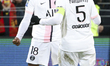 Georginio Wijnaldum of PSG celebrates his goal during the French championship Ligue 1 foot...