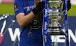  Chelsea Women Fran Kirby holding The Women's FA Cup  Vitality Women's FA Cup Final 2021 b...