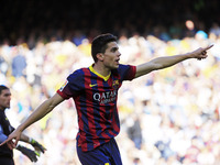 Marc Bartra in the match between FC Barcelona and Betis  for the week 32 of the spanish league, played at the Camp Nou on 5 april, 2014. Pho...
