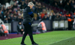 David Moyes of West Ham gestures  during the UEFA Europa League match between West Ham Uni...