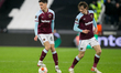  Potts of West Ham controls the ball during the UEFA Europa League match between West Ham...