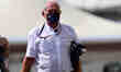 Helmut Marko of RedBull Racing arrived in to the paddock before qualifying session of last...