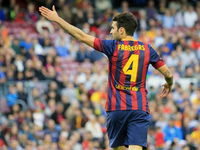 Cesc Fabregas in the match between FC Barcelona and Betis  for the week 32 of the spanish league, played at the Camp Nou on 5 april, 2014. P...