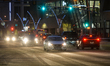 Dowtown Edmonton during a cold Monday evening.Monday, December 13, 2021, in Edmonton, Alb...
