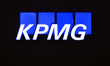 KPMG logo.On Monday, December 13, 2021, in Edmonton, Alberta, Canada. 
