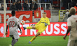 Jean Butez #1 goalkeeper of Antwerp as seen during the Europa League game between Belgian...