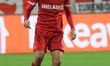 Dinis Almeida #61 of Antwerp during the Europa League game between Belgian soccer team Roy...