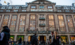 Crowds at non-essential stores at the shopping district in Amsterdam, because a hard lockd...