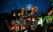 The famous Dyker Heights Christmas Lights in Brooklyn, New York on December 18, 2021. 