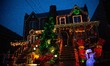 The famous Dyker Heights Christmas Lights in Brooklyn, New York on December 18, 2021. 