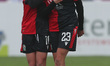 Blackburn Rovers' Ellie Leek celebrates with Annabel Blanchard after scoring during the FA...
