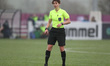 Match Referee Stacey Fullicks during the FA Women's Championship match between Durham Wome...