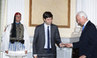 Swearing in ceremony of Greece’s new caretaker government which will lead the country to n...